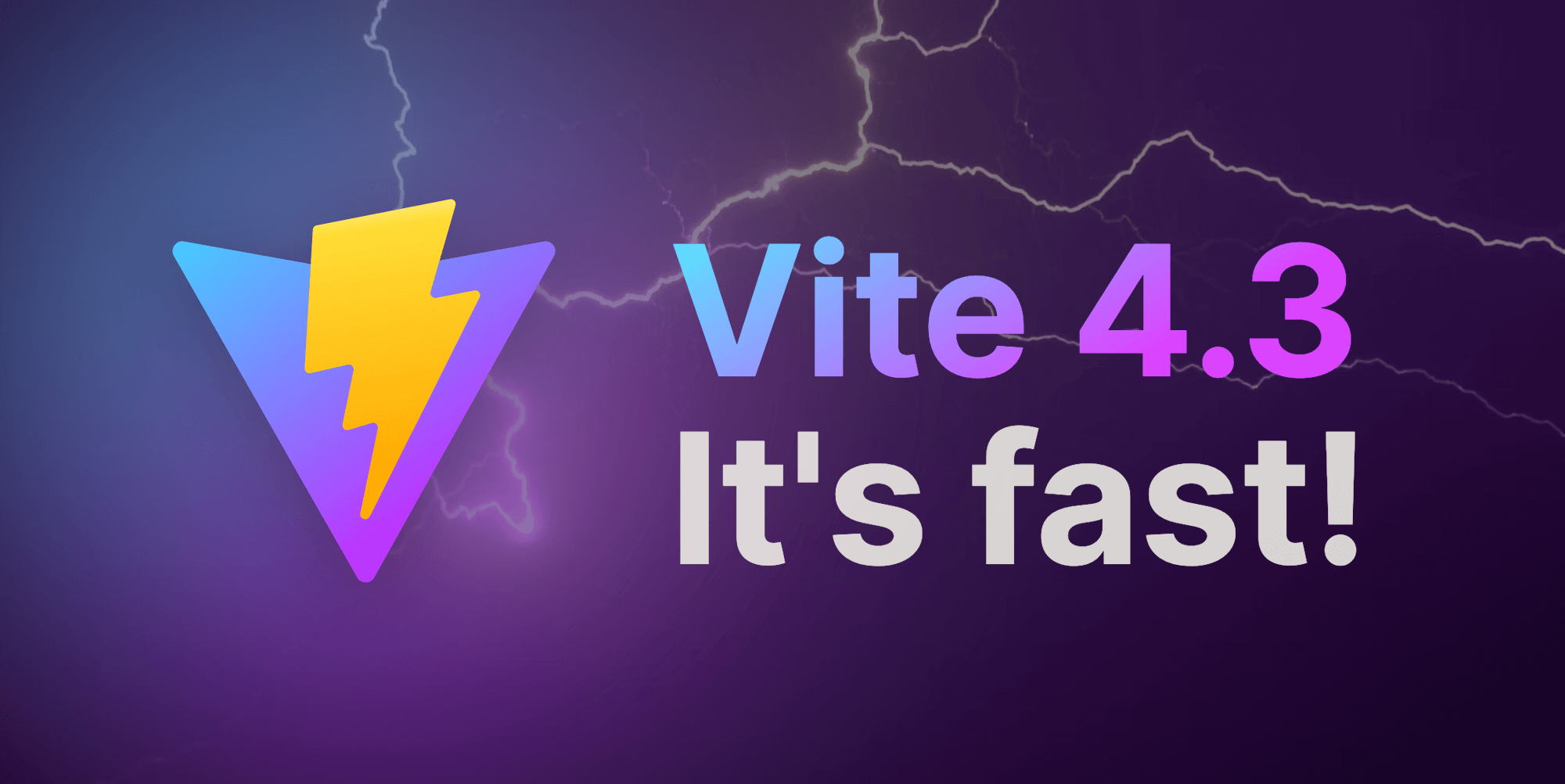 Обложка объявления Vite 4.3